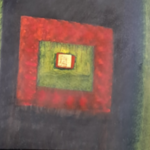 Acryl op doek, Maya Wildevuur, Abstract, 2008